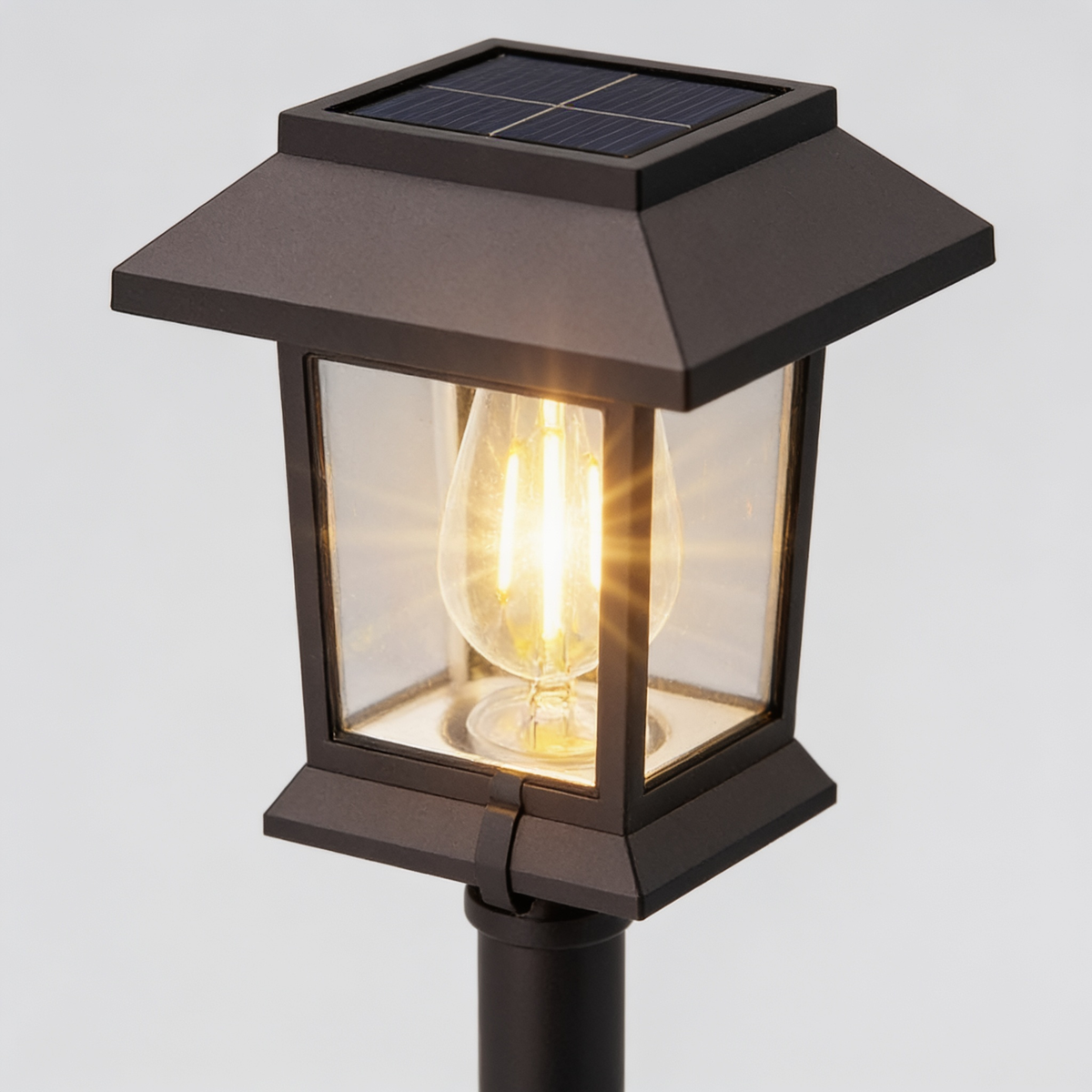 Solar Tungsten Filament Garden Light, Outdoor Landscape Lamp