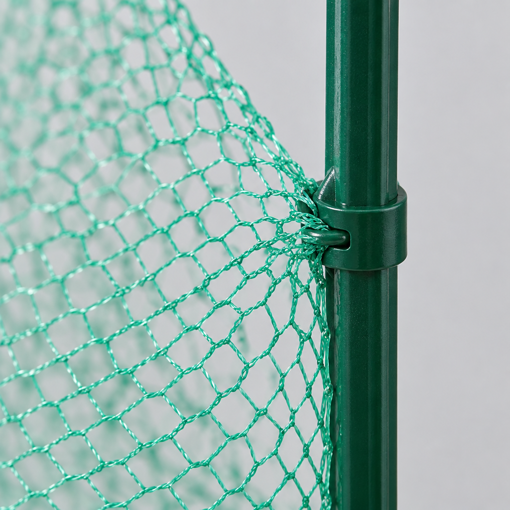 13 x 33 ft Garden Bird Netting, Green PE Mesh