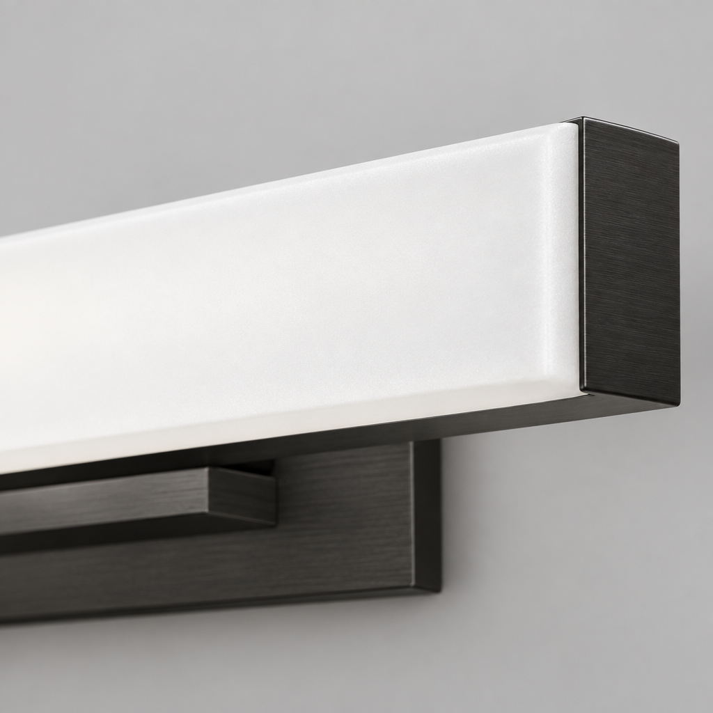 40.6 in Matte Black LED Vanity Light Bar for Bathroom