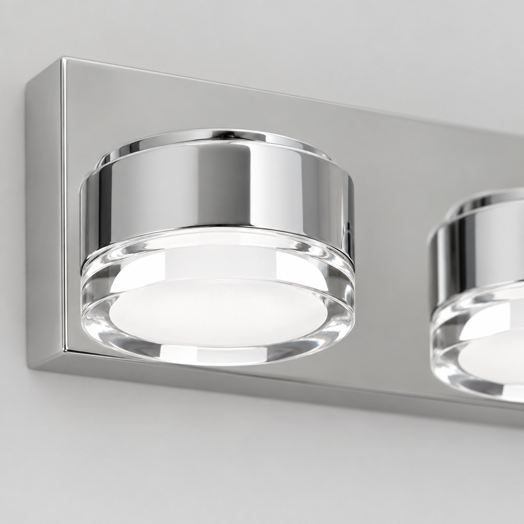 20 in 3-Light LED Vanity Bar, Chrome