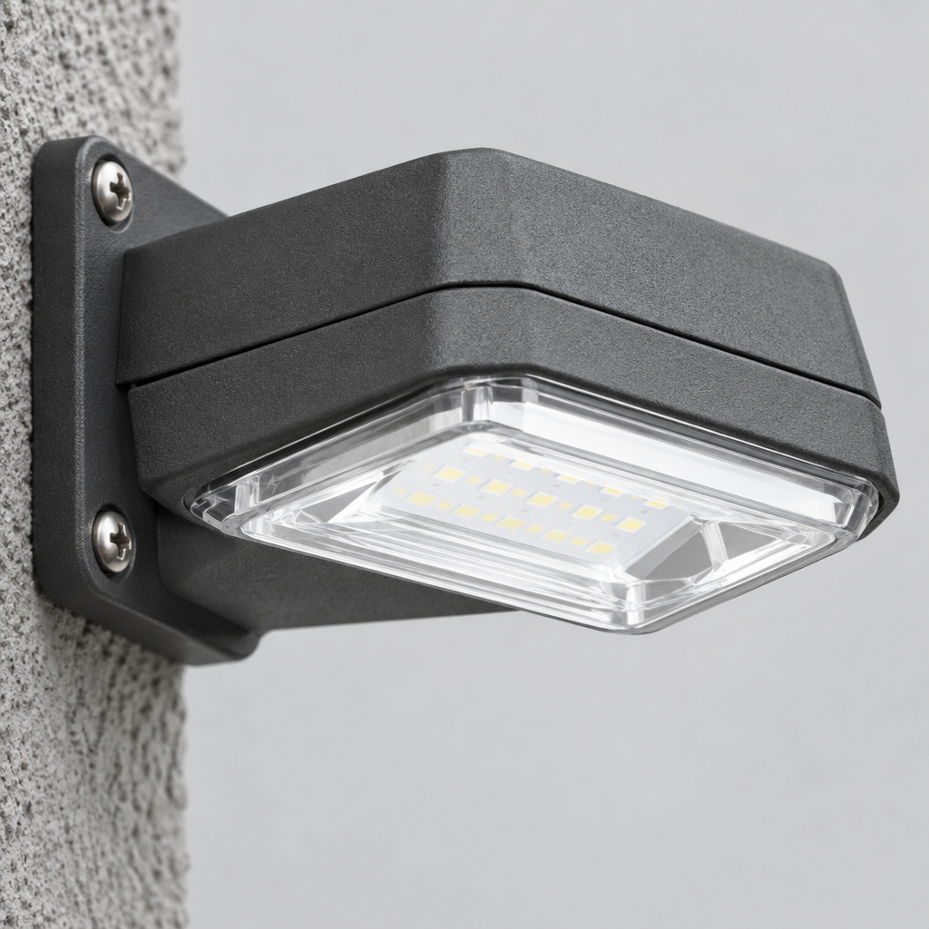 Solar Wall Light, 60 LED Motion Sensor, Remote, White