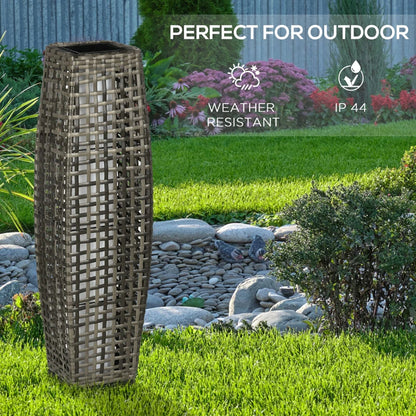 Solar Floor Lamp, Outdoor Garden Lantern Pathway Light & Decorative Driveway Lighting With Auto OnOff LED Lights Fo - view 7