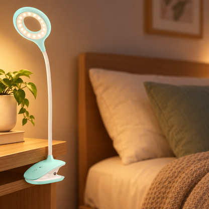 Rechargeable Cordless Table Lamp, Green