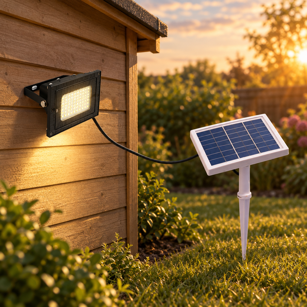 Solar LED Flood Light, Outdoor