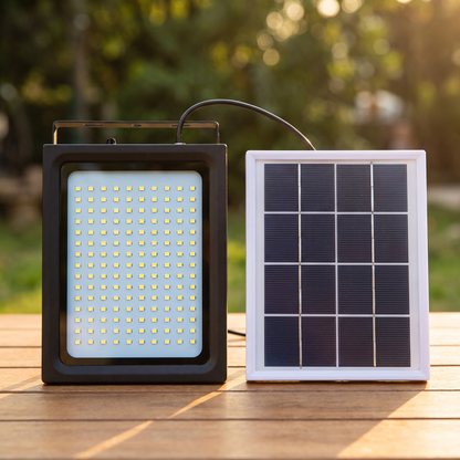 Solar Flood Light with Motion Sensor