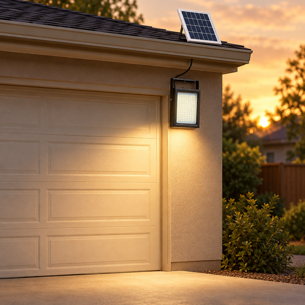 Solar Flood Light with Motion Sensor