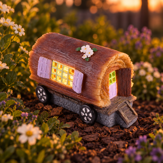 Solar House Garden Light, 7.8 in, Single LED, IP44