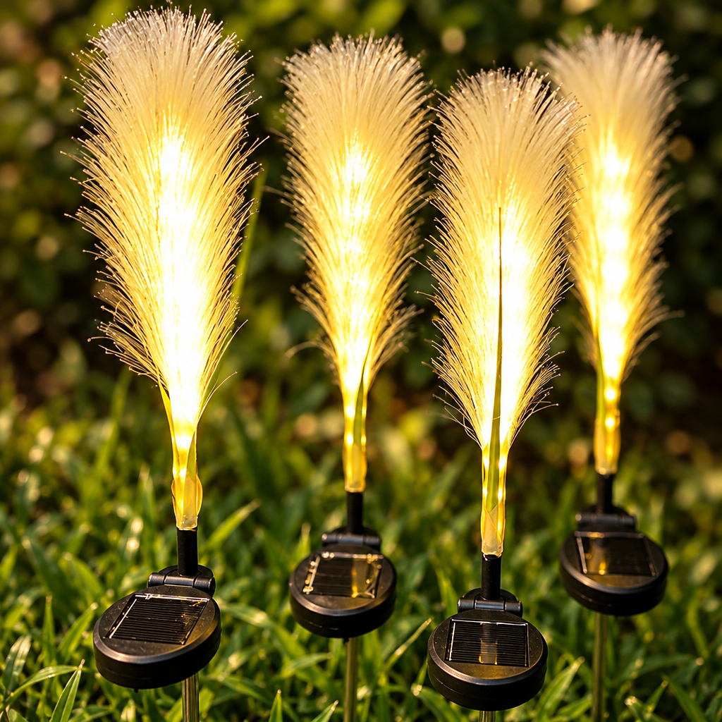 Solar Flower Garden Lights, 8 Pack
