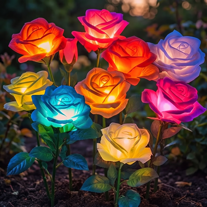 Solar Garden Decor Lights, 4 Pack
