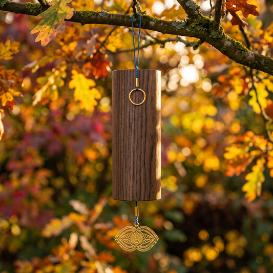 Wooden Chord Wind Chime, Am