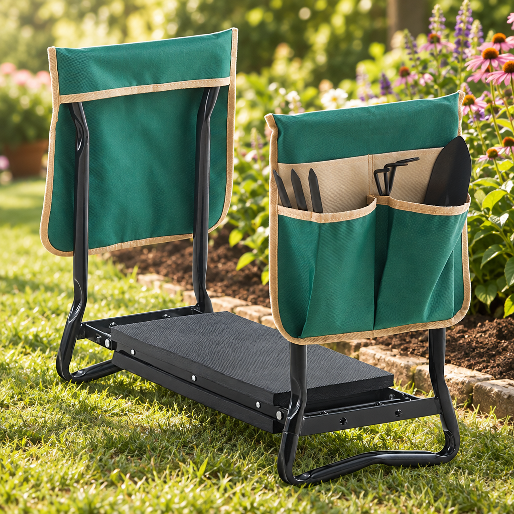 Garden Kneeler and Seat, EVA Pad, Folding