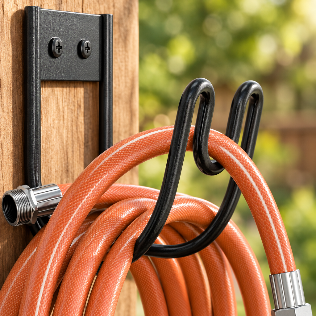 Garden Hose Holder, Stainless Steel, 2 Pack