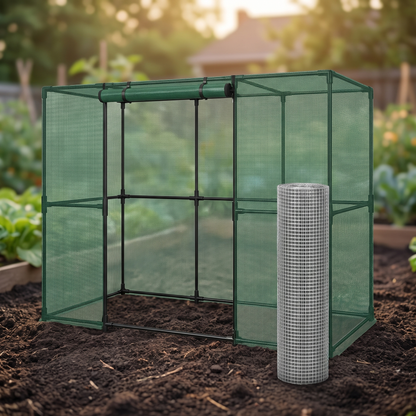 Crop Cage and Hardware Cloth Garden Protection Set