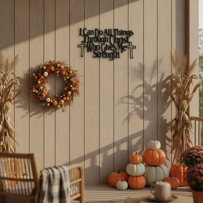 Seasonal Metal Wall Art Sculpture, Rust Resistant