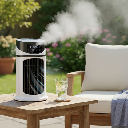 Portable Misting Fan and Electric Air Cooler