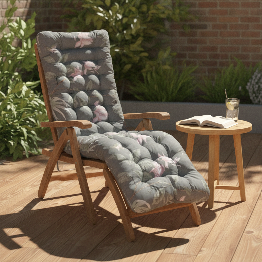 Chaise Lounger Cushion, 67 in, Chair Not Included