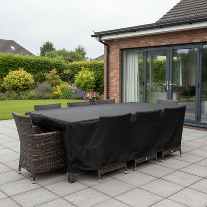 Rectangular Patio Table and Chair Cover, 600D Waterproof