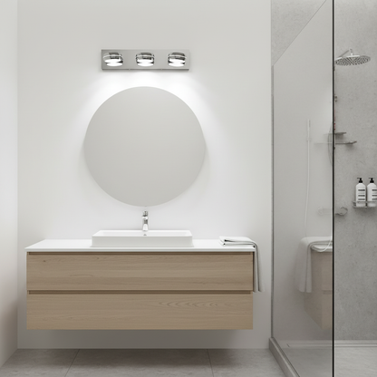 20 in 3-Light LED Vanity Bar, Chrome