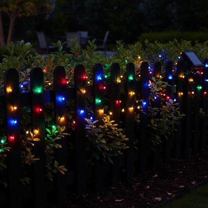 Solar Fairy String Lights, 39 ft, 100 LED, Style A