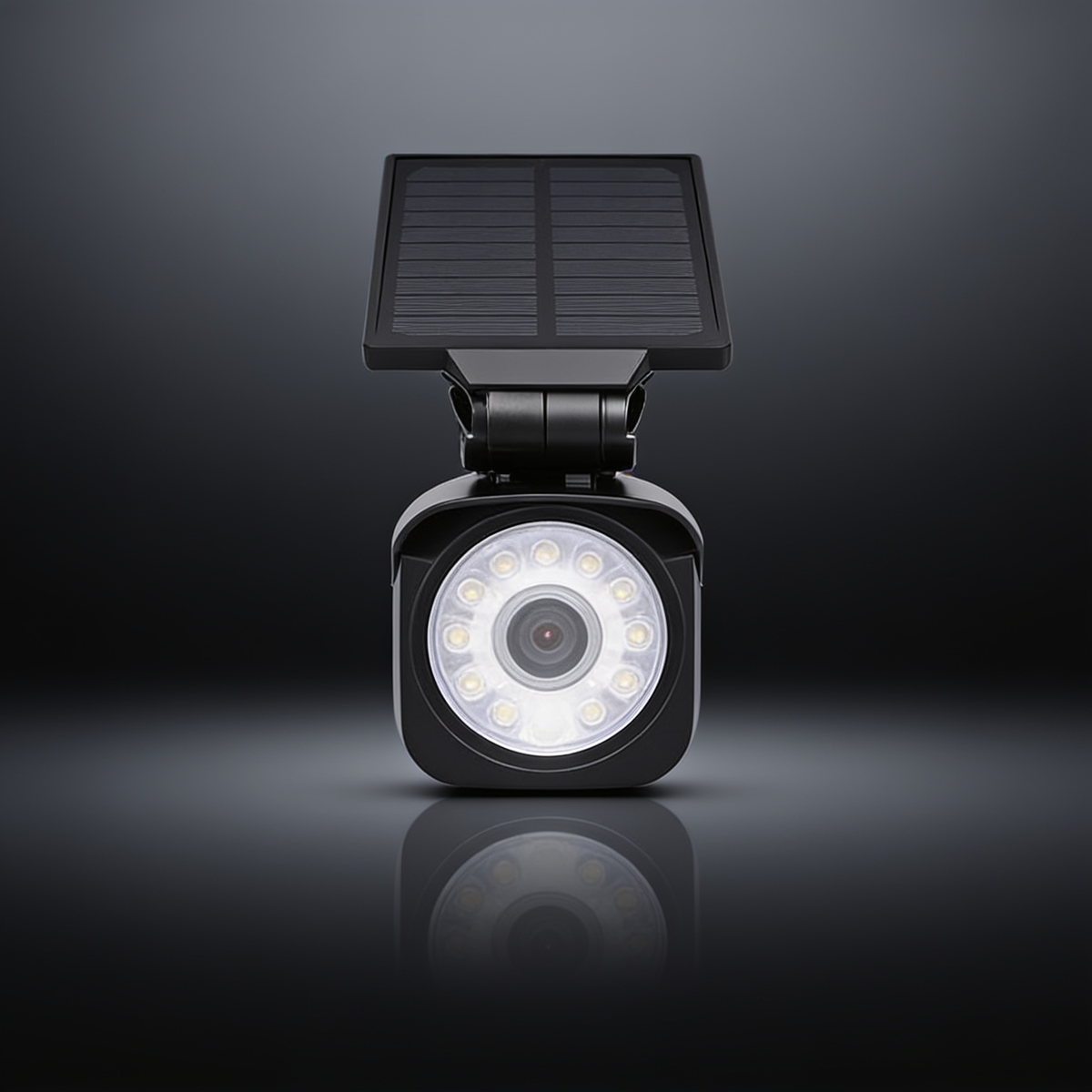 Integrated Solar Outdoor Light, White Light, IP65