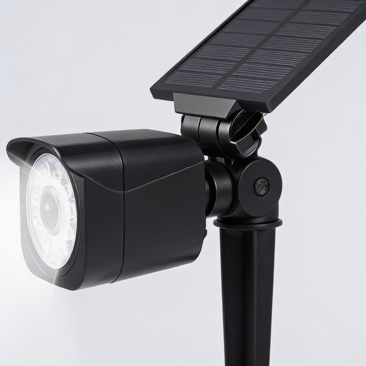 Integrated Solar Outdoor Light, White Light, IP65