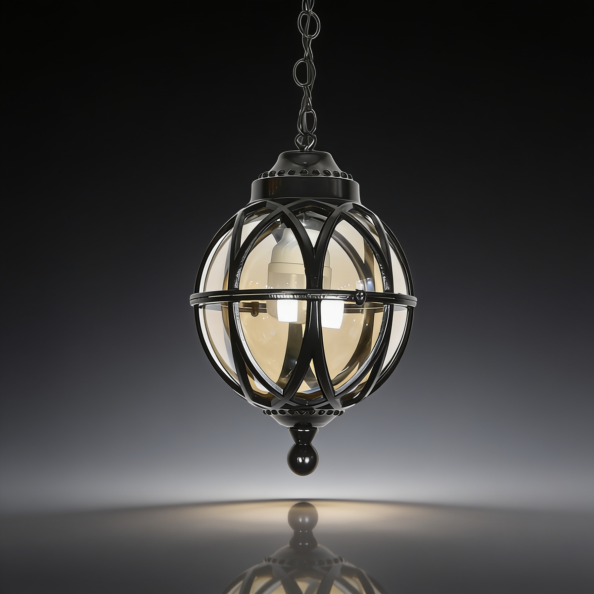 Outdoor Pendant Light for Porch and Patio, Aluminum, IP54