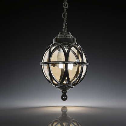Outdoor Pendant Light for Porch and Patio, Aluminum, IP54