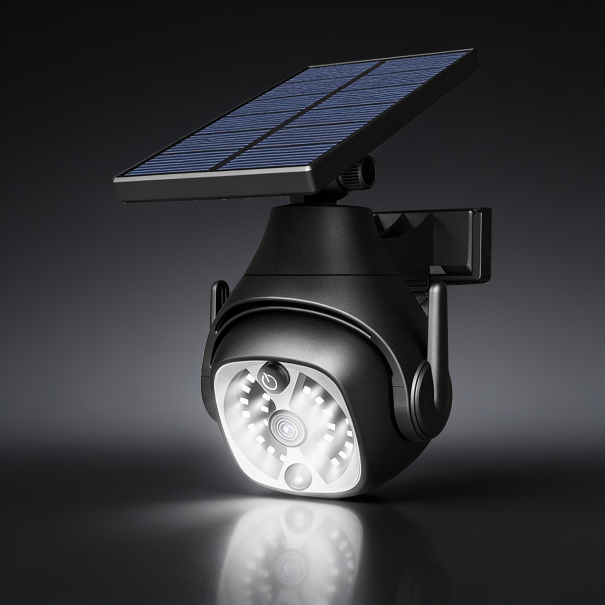 Solar Motion Sensor Wall Light, Outdoor LED, 120 Degree