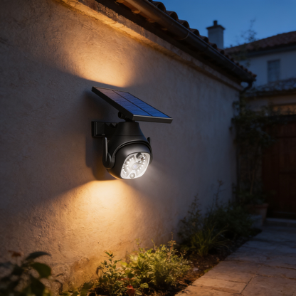 Solar Motion Sensor Wall Light, Outdoor LED, 120 Degree