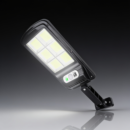 Solar Street Light with Motion Sensor, LED Outdoor Garden Light