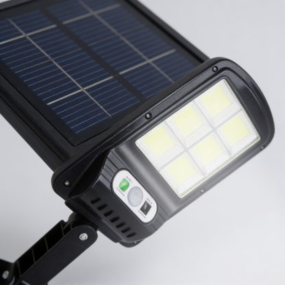 Solar Street Light with Motion Sensor, LED Outdoor Garden Light