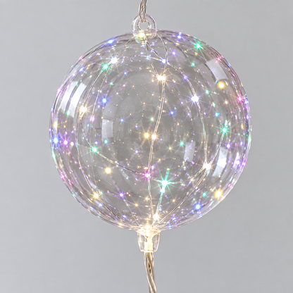 10 Pack LED Light Up Balloons with String Lights