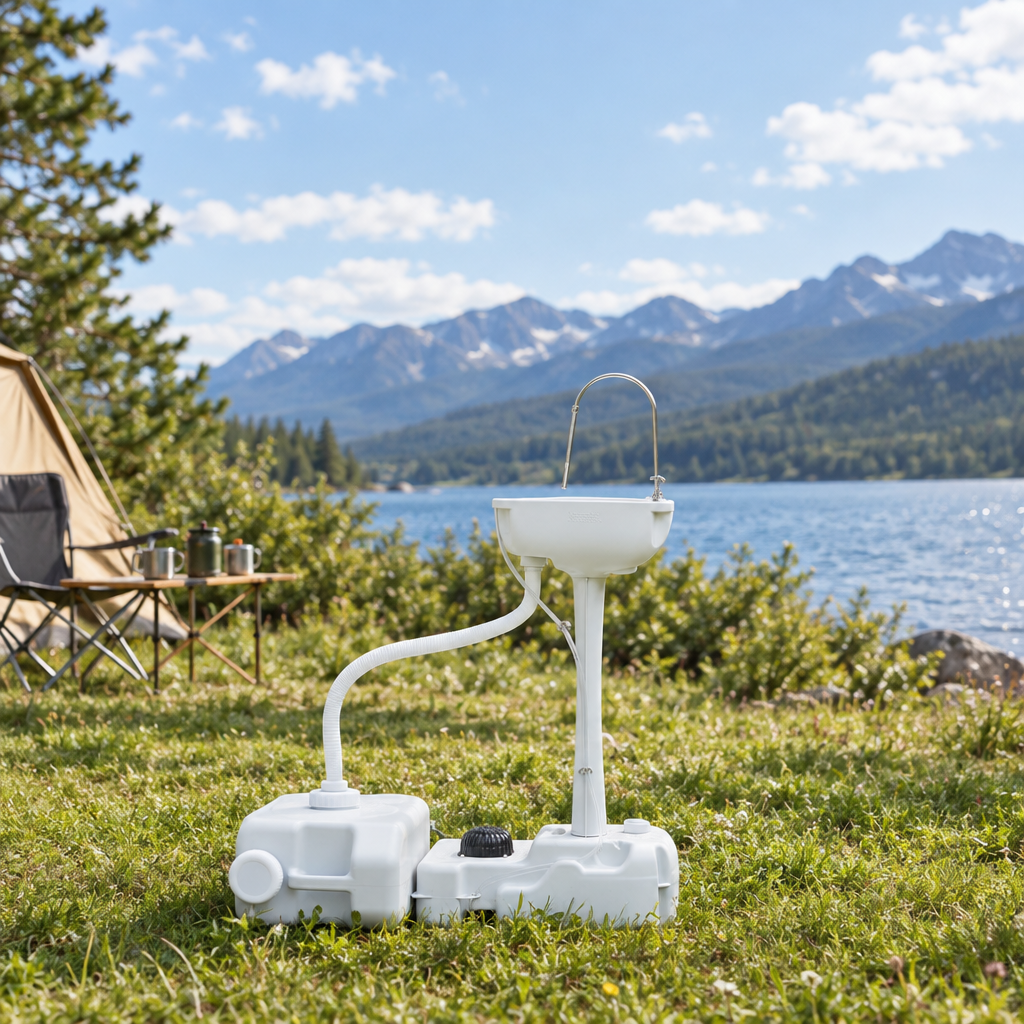 Portable Camping Hand Wash Station, 4.5 Gal Tank