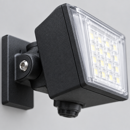 2 Pack Solar Motion Sensor Floodlights, 2600 lm, IP67