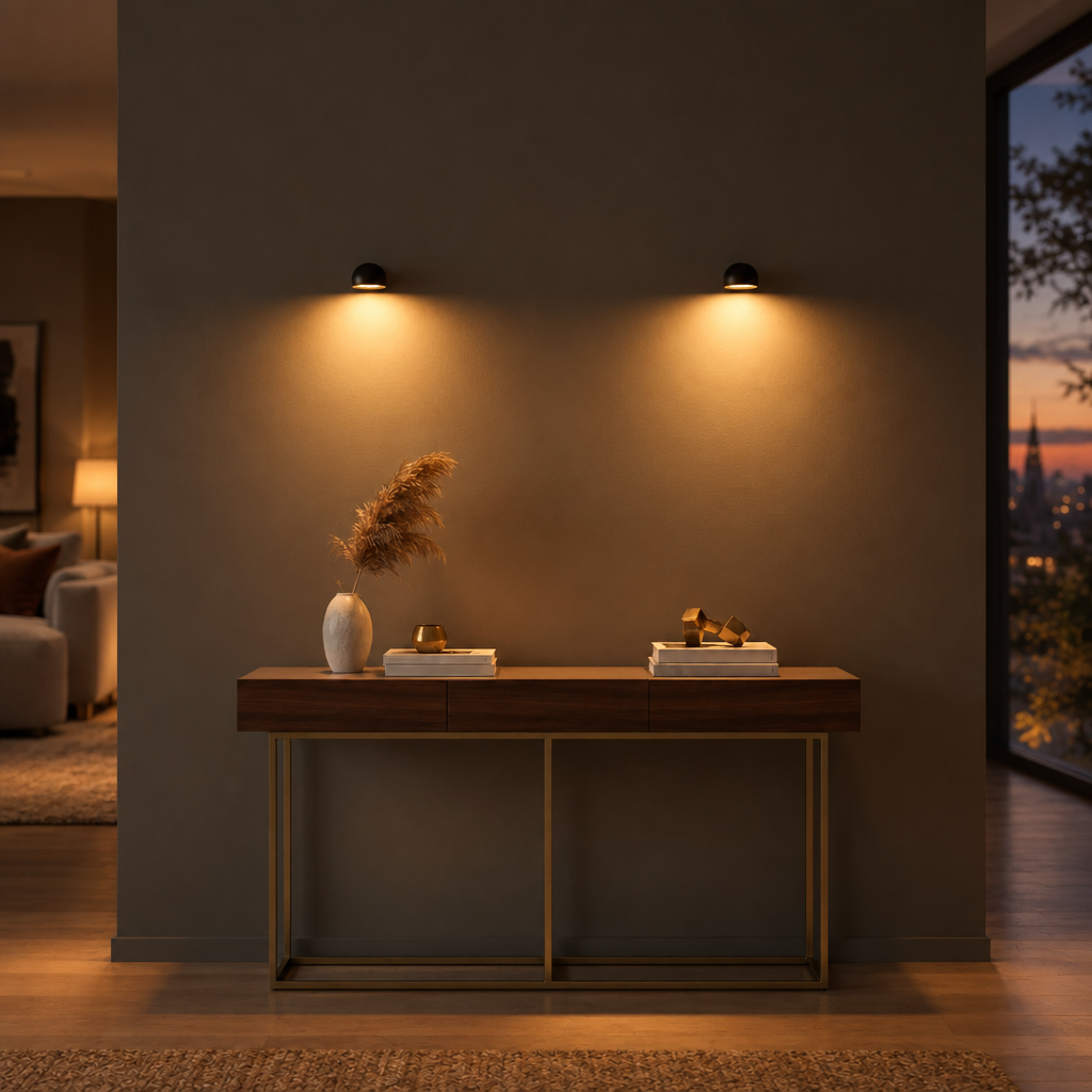 Rechargeable LED Wall Sconces with Remote, Set of 2