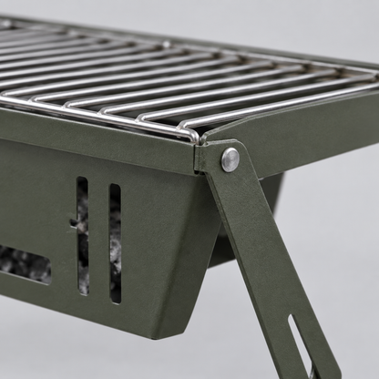3 in 1 Foldable Charcoal Grill, Fire Pit and Slow Cooker