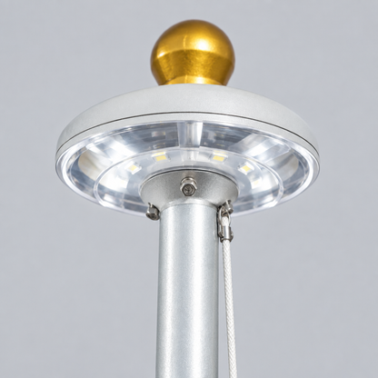 42 LED Solar Flag Pole Lights, 2 Pack