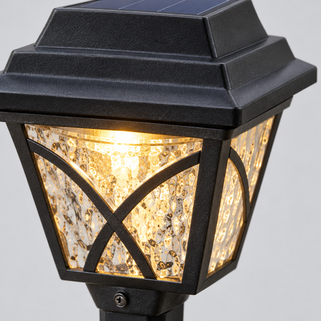 Solar Garden Stake Lights, Warm Yellow LED, 6 Pack