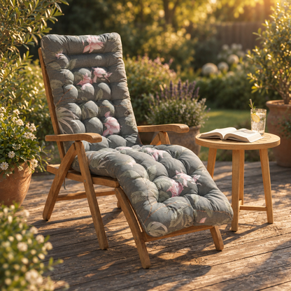 Chaise Lounger Cushion, 67 in, Chair Not Included