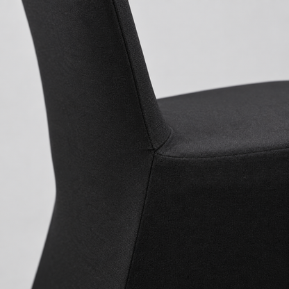 30 Pack Stretch Chair Covers for Dining Chairs, Black