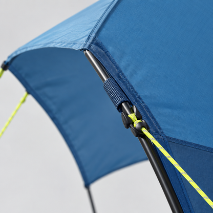 4 Person Beach Tent Sun Shelter with Ground Stakes