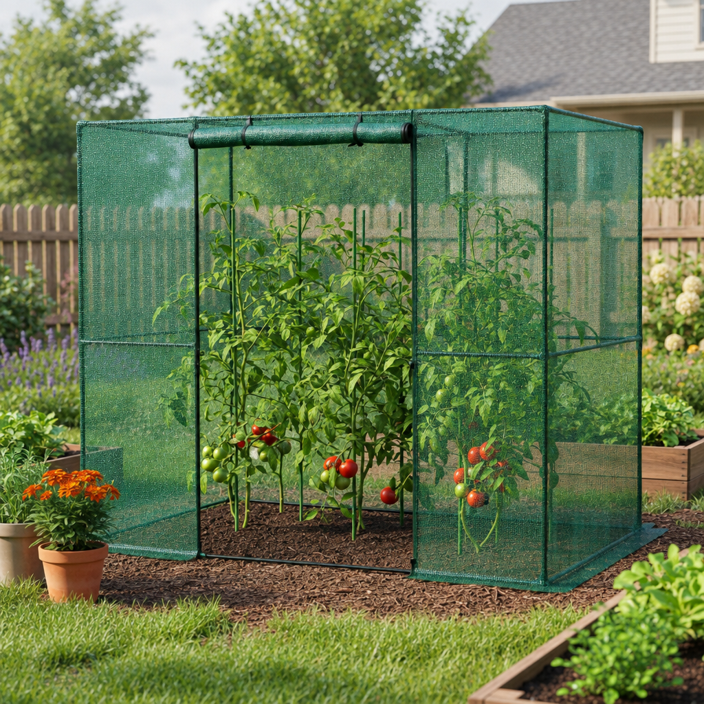 Crop Cage and Hardware Cloth Garden Protection Set