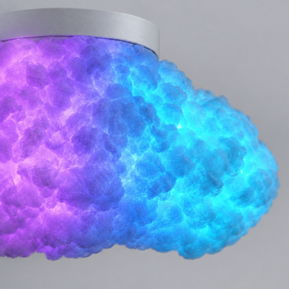 Cloud Ceiling Lamp with Remote, RGB Color Changing LED