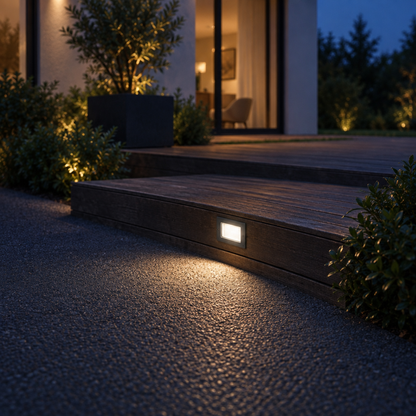 Solar Driveway Lights, 24 Pack, Bright White, Drive-Over Rated
