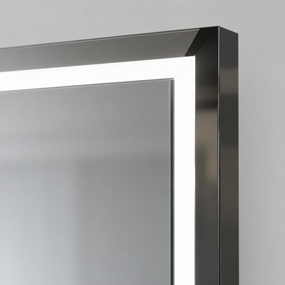 LED Bathroom Mirror with Touch Dimming and Defogger