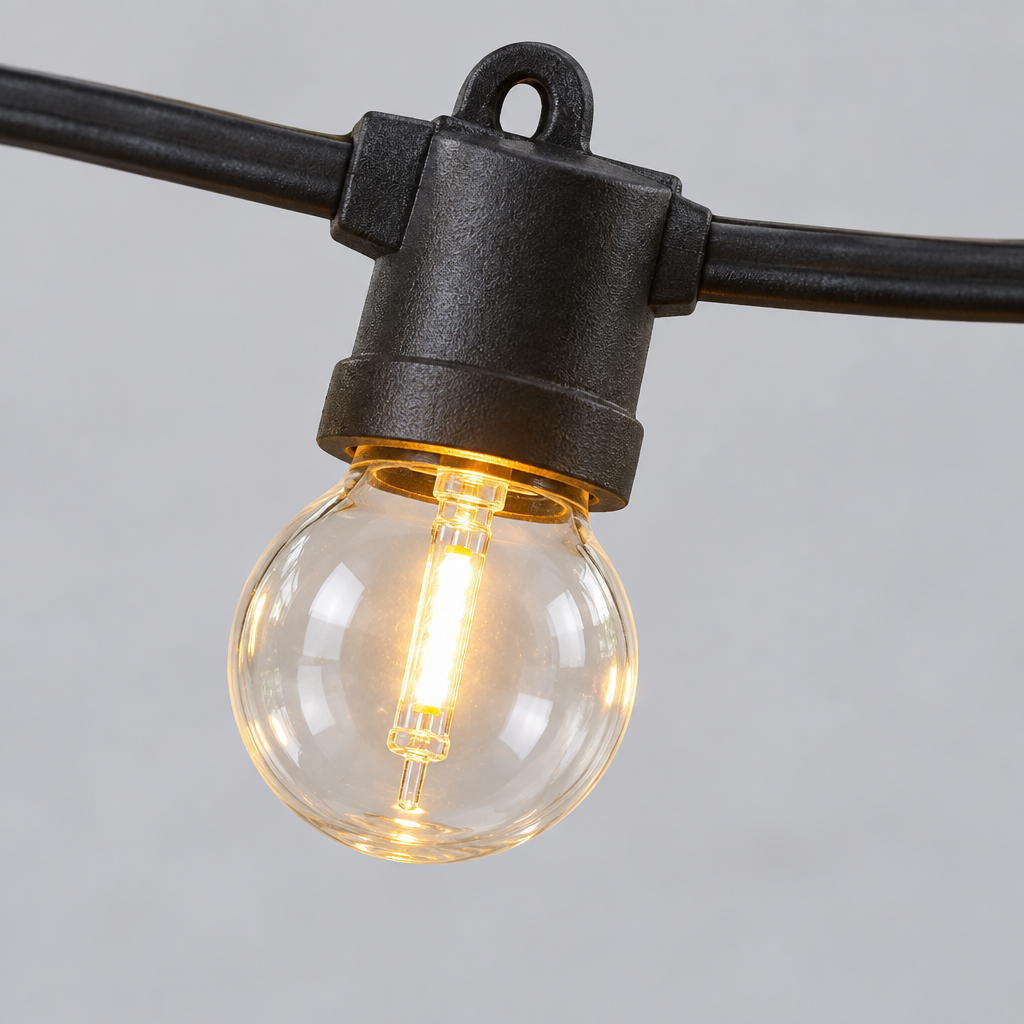 Solar Fairy String Lights, 39 ft, 100 LED, Style B