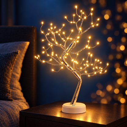 LED tree lamp with 108 lights
